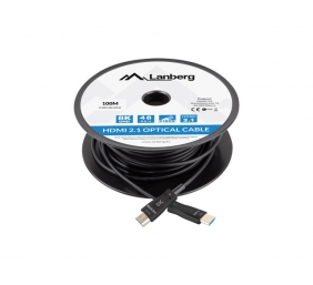 LANBERG HDMI v2.1 M/M cable 100m optical