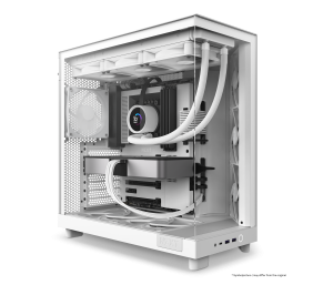 NZXT PC case H6 Flow white