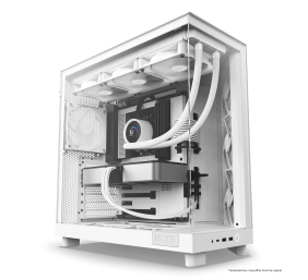 NZXT PC case H6 Flow white