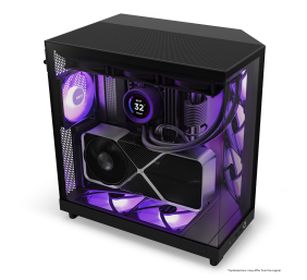 NZXT PC case H6 Flow RGB black