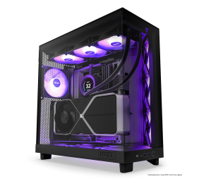 NZXT PC case H6 Flow RGB black