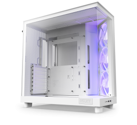 NZXT PC case H6 Flow RGB white