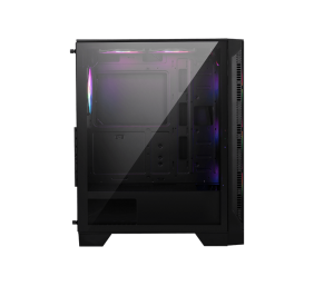 MSI | PC Case | MAG FORGE 120A AIRFLOW | Side window | Black | Mid-Tower | Power supply included No | ATX