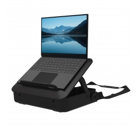 Fellowes | Breyta 2in1 Laptop Carry Case/Laptop Riser | Black | 384 x 308 x 89 mm