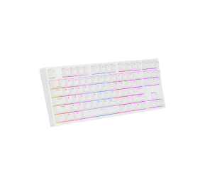 Genesis | Mechanical Gaming Keyboard | THOR 404 TKL RGB | White | Mechanical Gaming Keyboard | Wired | US | USB Type-A | 1005 g | Gateron Yellow Pro