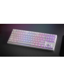 Genesis | White | Mechanical Gaming Keyboard | THOR 404 TKL RGB | Mechanical Gaming Keyboard | Wired | US | USB Type-A | 1005 g | Gateron Yellow Pro
