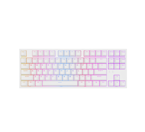 Genesis | Mechanical Gaming Keyboard | THOR 404 TKL RGB | White | Mechanical Gaming Keyboard | Wired | US | USB Type-A | 1005 g | Kailh Box Brown V2
