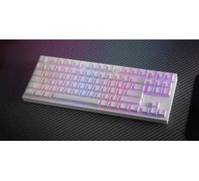 Genesis | White | Mechanical Gaming Keyboard | THOR 404 TKL RGB | Mechanical Gaming Keyboard | Wired | US | USB Type-A | 1005 g | Kailh Box Brown V2