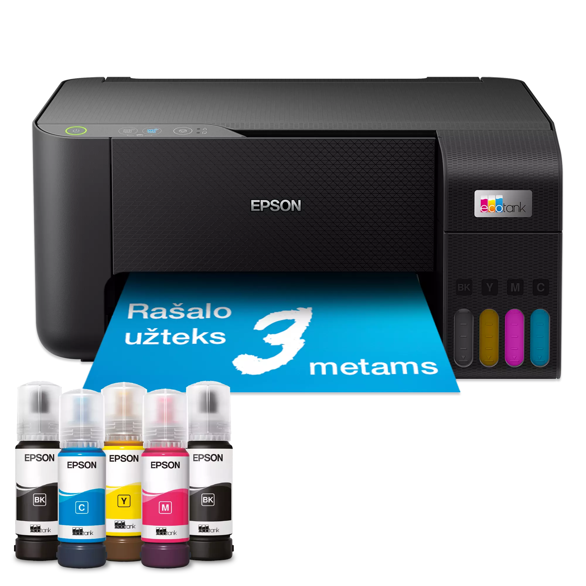 Epson EcoTank L3230 Spausdintuvas rašalinis spalvotas MFP A4 33 ppm USB