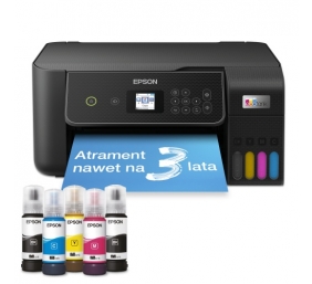 Epson EcoTank L3280 Spausdintuvas rašalinis spalvotas MFP A4 33 ppm USB Wi-Fi