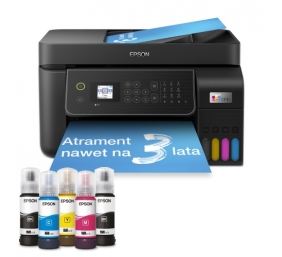 Epson EcoTank L5310 Spausdintuvas rašalinis spalvotas MFP A4 33 ppm USB Wi-Fi Ethernet LAN