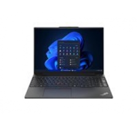 Lenovo | ThinkPad E16 | Black | 16 " | IPS | WUXGA | 1920 x 1200 pixels | Anti-glare | Intel Core U7 | 155H | 16 GB | SO-DIMM DDR5 | Solid-state drive capacity 512 GB | Intel Arc Graphics | Windows 11 Pro | 802.11ax | Bluetooth version 5.3 | Keyboard lang