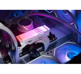 Kingston KF560C30BWEA-16 16GB 6000MT/s DDR5 CL30 DIMM FURY Beast White RGB EXPO | Kingston