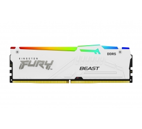 Kingston KF560C30BWEA-16 16GB 6000MT/s DDR5 CL30 DIMM FURY Beast White RGB EXPO | Kingston