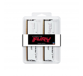 Kingston KF564C32BWEK2-32 32GB 6400MT/s DDR5 CL32 DIMM (Kit of 2) FURY Beast White EXPO | Kingston
