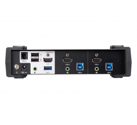 Aten 2-Port USB 3.0 4K HDMI KVMP Switch with Audio Mixer Mode | CS1822