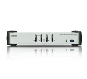 Aten 4-Port USB 3.0 DisplayPort KVMP Switch (Cables included) | CS1914