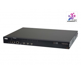 Aten 32-Port Serial Console Server with Dual Power/LAN | SN0132CO