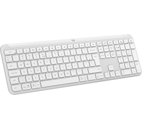 Logitech K950 Signature Slim Belaidė klaviatūra, Bluetooth, US Int, Off-white
