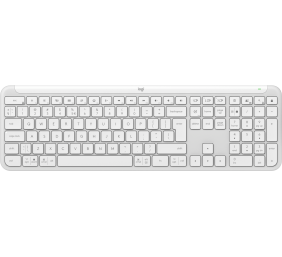 Logitech K950 Signature Slim Belaidė klaviatūra, Bluetooth, US Int, Off-white