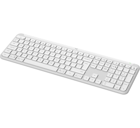 Logitech K950 Signature Slim Belaidė klaviatūra, Bluetooth, US Int, Off-white