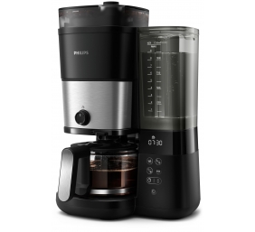 Philips HD7900/50 All-in-1 Brew Coffee Machine, Black/Stainless Steel | Philips