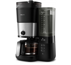 Philips | All-in-1 Brew Coffee Machine | HD7900/50 | Ground | Black/Stainless Steel