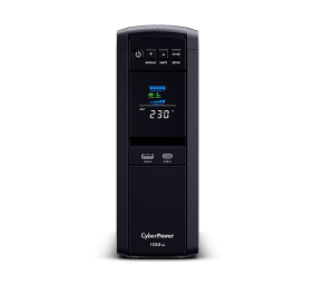 CyberPower | PFC Sinewave UPS Series | CP1350PFCLCD | 1350 VA | 880 W | 144 V | 88 V | NEMA 5-15P, 5 ft. cord