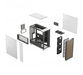 Fractal Design | North XL | Chalk White | ATX | Power supply included No