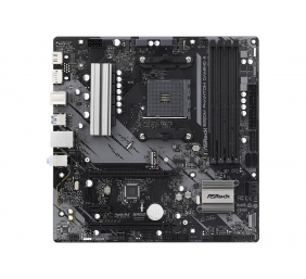 ASRock B550M Phantom Gaming 4 | Processor family AMD | Processor socket AM4 | DDR4 | Supported hard disk drive interfaces SATA, M.2 | Number of SATA connectors 4