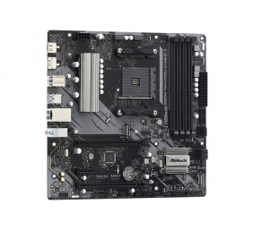 ASRock B550M Phantom Gaming 4 | Processor family AMD | Processor socket AM4 | DDR4 | Supported hard disk drive interfaces SATA, M.2 | Number of SATA connectors 4