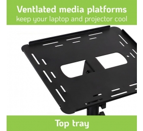 TECHLY Universal Adjustable Trolley