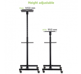 TECHLY Universal Adjustable Trolley