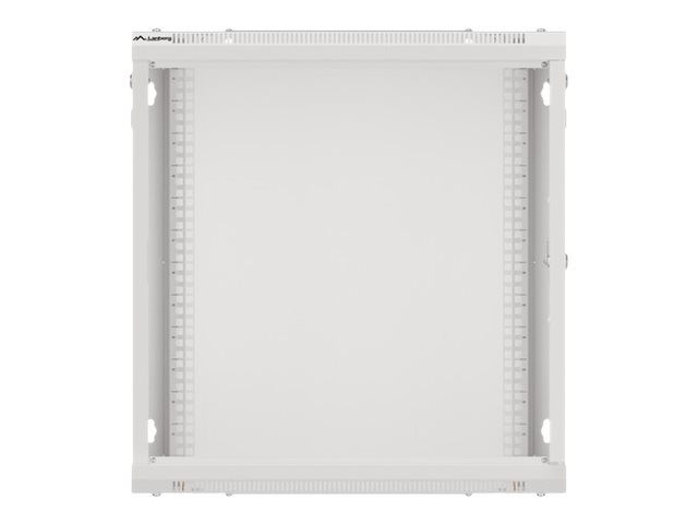 Lanberg | Rack cabinet 19" wall-mount 12U/600x600 for self-assembly with metal door (flat pack) | WF01-6612-00S | Grey