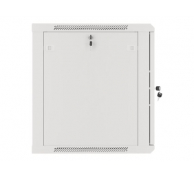 Lanberg | Rack cabinet 19" wall-mount 12U/600x600 for self-assembly with metal door (flat pack) | WF01-6612-00S | Grey