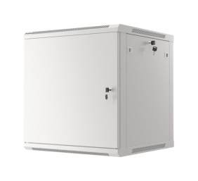 Lanberg | Rack cabinet 19" wall-mount 12U/600x600 for self-assembly with metal door (flat pack) | WF01-6612-00S | Grey