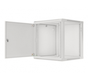 Lanberg | Rack cabinet 19" wall-mount 12U/600x600 for self-assembly with metal door (flat pack) | WF01-6612-00S | Grey