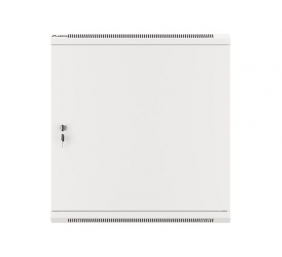 Lanberg | Rack cabinet 19" wall-mount 12U/600x600 for self-assembly with metal door (flat pack) | WF01-6612-00S | Grey