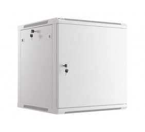 Lanberg | Rack cabinet 19" wall-mount 12U/600x600 for self-assembly with metal door (flat pack) | WF01-6612-00S | Grey