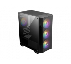 MSI | PC Case | MAG FORGE M100A | Black | Micro ATX Tower | Power supply included No | ATX