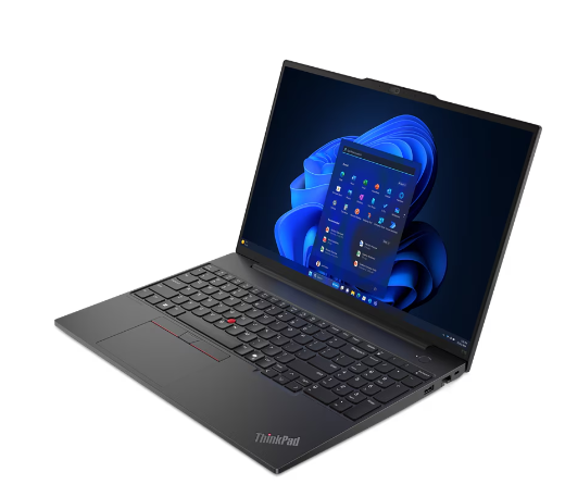 Lenovo | ThinkPad E16 | Black | 16 " | IPS | WUXGA | 1920 x 1200 pixels | Anti-glare | AMD Ryzen 5 | 7535HS | 16 GB | SO-DIMM DDR5 | Solid-state drive capacity 512 GB | AMD Radeon 660M Graphics | Windows 11 Pro | 802.11ax | Bluetooth version 5.3 | Keyboar