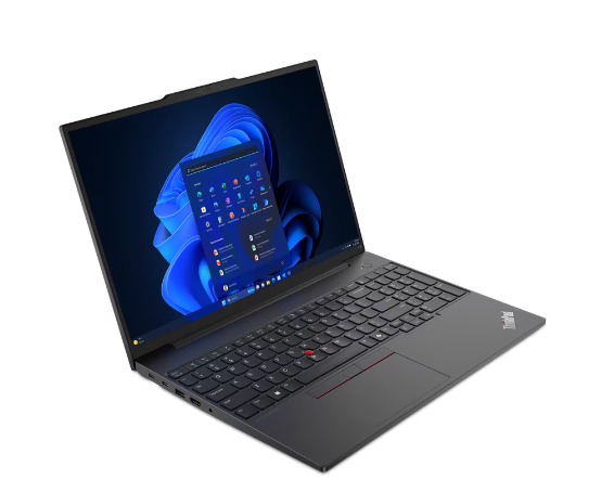 Lenovo | ThinkPad E16 | Black | 16 " | IPS | WUXGA | 1920 x 1200 pixels | Anti-glare | AMD Ryzen 5 | 7535HS | 16 GB | SO-DIMM DDR5 | Solid-state drive capacity 512 GB | AMD Radeon 660M Graphics | Windows 11 Pro | 802.11ax | Bluetooth version 5.3 | Keyboar