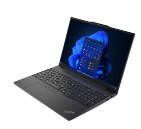 Lenovo | ThinkPad E16 | Black | 16 " | IPS | WUXGA | 1920 x 1200 pixels | Anti-glare | AMD Ryzen 5 | 7535HS | 16 GB | SO-DIMM DDR5 | Solid-state drive capacity 512 GB | AMD Radeon 660M Graphics | Windows 11 Pro | 802.11ax | Bluetooth version 5.3 | Keyboar