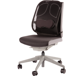 Fellowes | Professional back support with mesh Professional Series | Graphite | Depth 195 mm | Height 370 mm | Mesh textile | Width 304 mm
