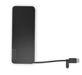 Lenovo | USB-C Slim Travel Dock | 4X11N40212 | 65 W | AC Adapter