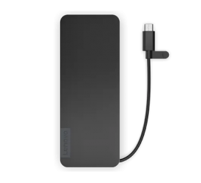 Lenovo | USB-C Slim Travel Dock | 4X11N40212 | 65 W | AC Adapter