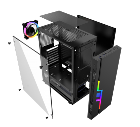 GEMBIRD computer case Fornax 2000 RGB