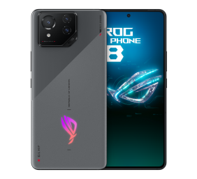 Asus | ROG Phone 8 | Rebel Grey | 6.78 " | AMOLED | 2400 x 1080 pixels | Qualcomm | Snapdragon 8 Gen 3 | Internal RAM 12 GB | 256 GB | Dual SIM | Nano-SIM | 4G | Main camera 50+32+13 MP | Secondary camera 32 MP | Android | 14