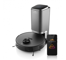 ETA | Robot Vacuum Cleaner | Aurum PRO ETA624190000 | Wet&Dry | Operating time (max) 240 min | Li-ion | 5200 mAh | Dust capacity 0.25 L | Grey