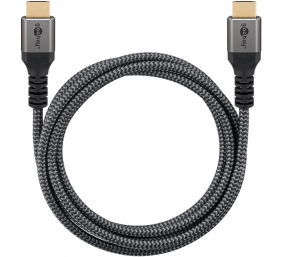 Goobay 64993 High Speed HDMI™ Cable with Ethernet (4K@60Hz), 1 m